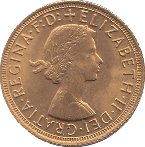1964 GOLD SOVEREIGN ( UNC ) - Sovereign - Cambridgeshire Coins