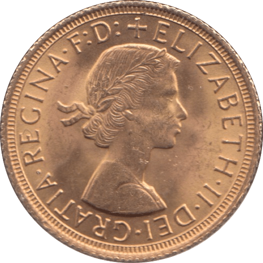 1964 GOLD SOVEREIGN ( UNC ) - SOVEREIGN - Cambridgeshire Coins