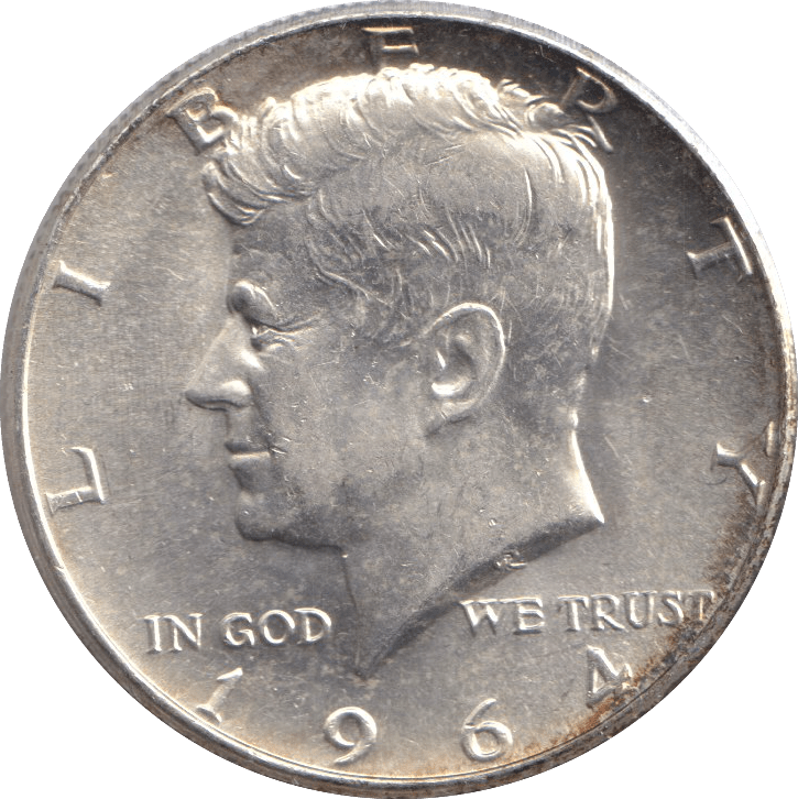 1964 HALF DOLLAR USA - WORLD COINS - Cambridgeshire Coins
