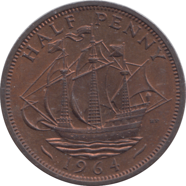 1964 HALF PENNY ( BU ) - HALFPENNY - Cambridgeshire Coins