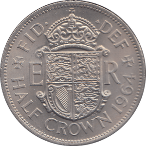 1964 HALFCROWN ( UNC ) - HALFCROWN - Cambridgeshire Coins