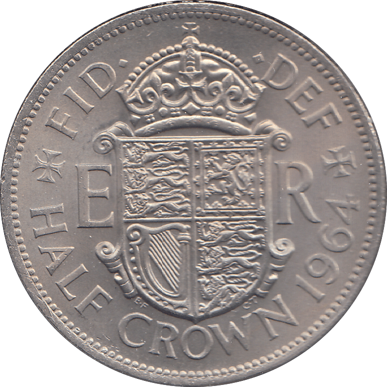 1964 HALFCROWN ( UNC ) - HALFCROWN - Cambridgeshire Coins