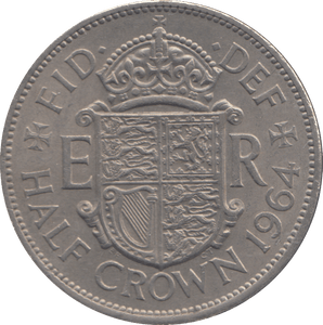 1964 HALFCROWN ( UNC ) - HALFCROWN - Cambridgeshire Coins