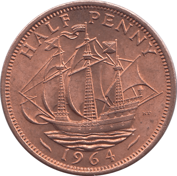 1964 HALFPENNY ( BU ) - HALFPENNY - Cambridgeshire Coins