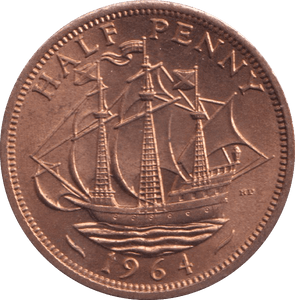1964 HALFPENNY ( BU ) - HALFPENNY - Cambridgeshire Coins