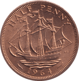 1964 HALFPENNY ( BU ) - HALFPENNY - Cambridgeshire Coins