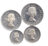 1964 MAUNDY SET WESTMINSTER ABBEY ELIZABETH II - Maundy Set - Cambridgeshire Coins