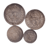 1964 MAUNDY SET WESTMINSTER ABBEY ELIZABETH II - Maundy Set - Cambridgeshire Coins
