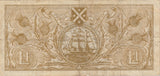 1964 ONE POUND BANK OF SCOTLAND BANKNOTE REF SCOT - 78 - World Banknotes - Cambridgeshire Coins