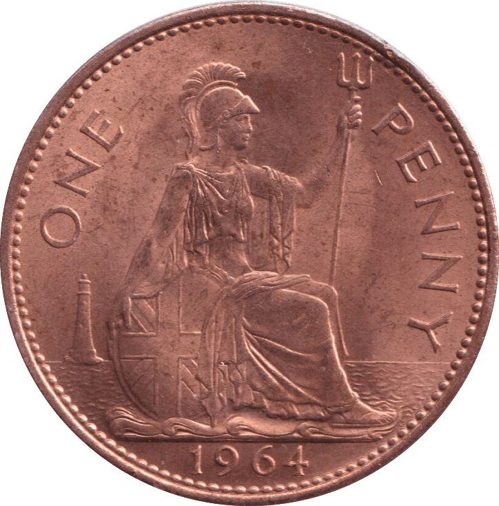1964 PENNY ( BU ) - PENNY - Cambridgeshire Coins