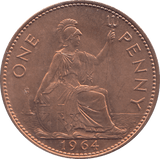 1964 PENNY ( UNC ) - PENNY - Cambridgeshire Coins