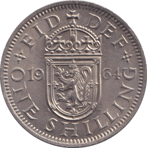 1964 SCOTTISH SHILLING ( AUNC ) - SHILLING - Cambridgeshire Coins