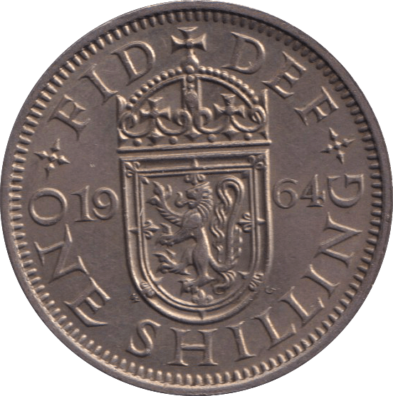 1964 SCOTTISH SHILLING ( UNC ) - SHILLING - Cambridgeshire Coins