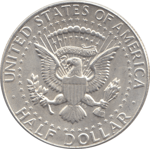 1964 SILVER 1/2 DOLLAR USA - WORLD COINS - Cambridgeshire Coins