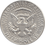 1964 SILVER 1/2 DOLLAR USA - WORLD COINS - Cambridgeshire Coins