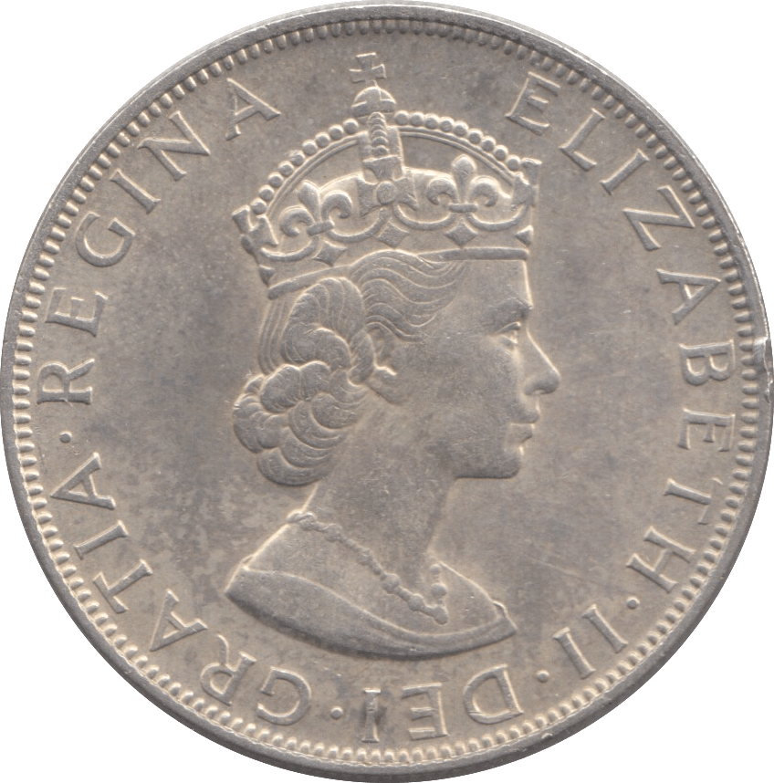1964 SILVER BERMUDA CROWN - SILVER WORLD COINS - Cambridgeshire Coins