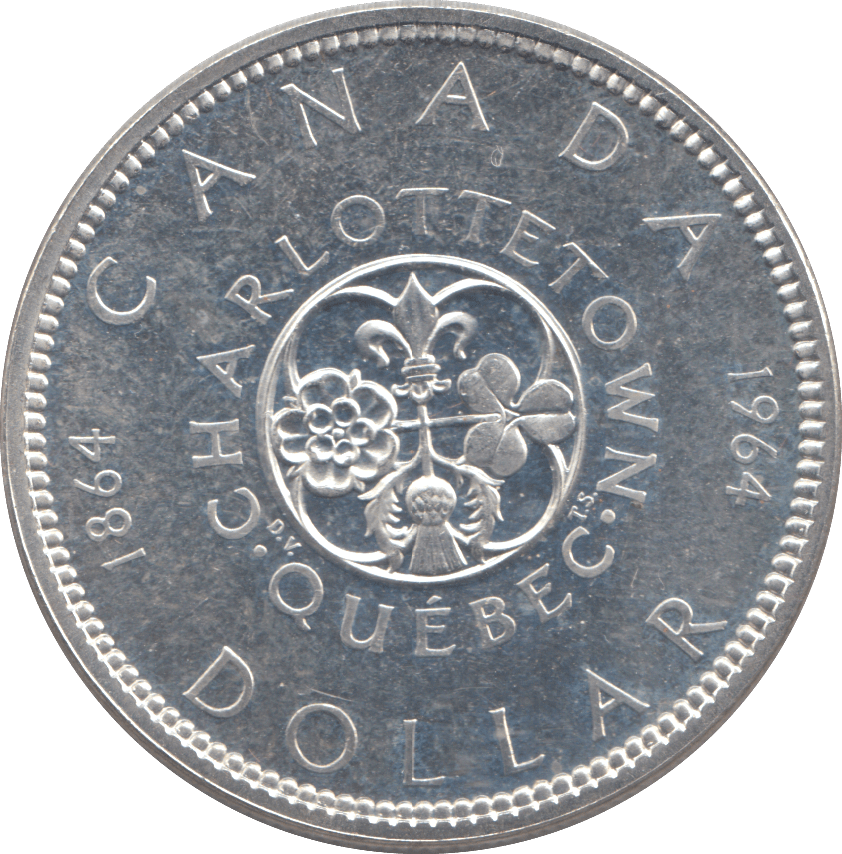 1964 SILVER CANADA DOLLAR - SILVER WORLD COINS - Cambridgeshire Coins