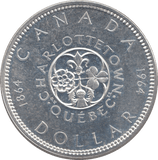 1964 SILVER CANADA DOLLAR - SILVER WORLD COINS - Cambridgeshire Coins