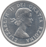 1964 SILVER CANADA DOLLAR - SILVER WORLD COINS - Cambridgeshire Coins