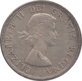 1964 SILVER CANADIAN $1 - SILVER WORLD COINS - Cambridgeshire Coins