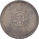 1964 SILVER CANADIAN $1 - SILVER WORLD COINS - Cambridgeshire Coins