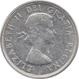 1964 SILVER COMMEMORATIVE ONE DOLLAR CANADA - SILVER WORLD COINS - Cambridgeshire Coins
