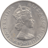 1964 SILVER CROWN BERMUDA - SILVER WORLD COINS - Cambridgeshire Coins