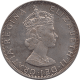 1964 SILVER CROWN BERMUDA - SILVER WORLD COINS - Cambridgeshire Coins