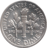 1964 SILVER DIMA USA - SILVER WORLD COINS - Cambridgeshire Coins