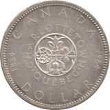 1964 SILVER DOLLAR CANADA - SILVER WORLD COINS - Cambridgeshire Coins