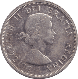 1964 SILVER DOLLAR CANADA - SILVER WORLD COINS - Cambridgeshire Coins