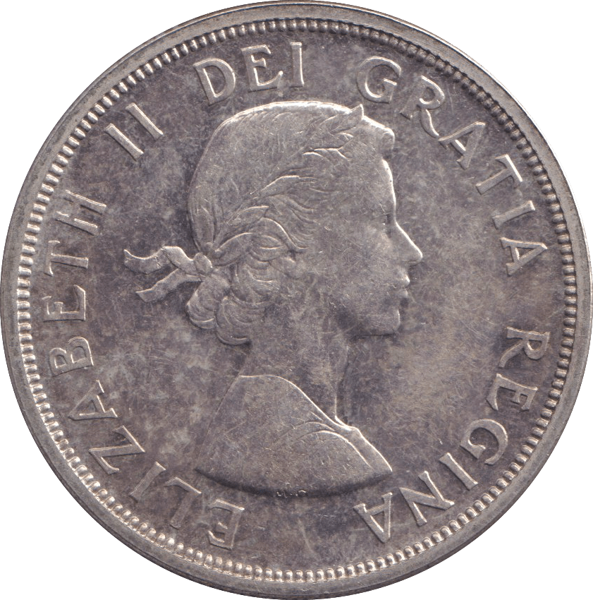 1964 SILVER DOLLAR CANADA - SILVER WORLD COINS - Cambridgeshire Coins