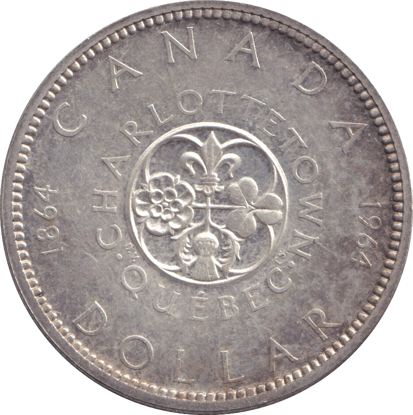 1964 SILVER DOLLAR CANADA - SILVER WORLD COINS - Cambridgeshire Coins