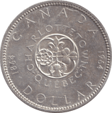 1964 SILVER DOLLAR CANADA - SILVER WORLD COINS - Cambridgeshire Coins