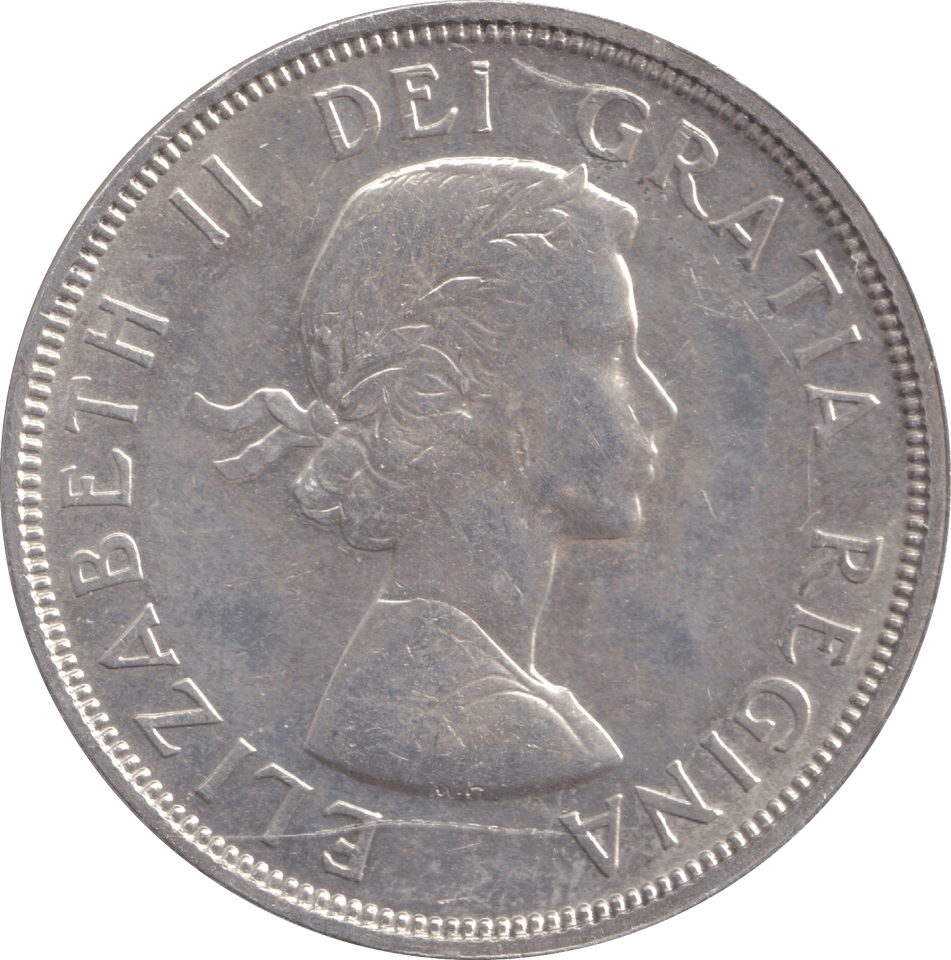 1964 SILVER DOLLAR CANADA - SILVER WORLD COINS - Cambridgeshire Coins