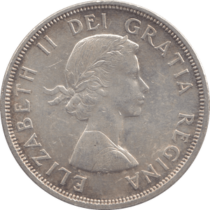 1964 SILVER DOLLAR CANADA - SILVER WORLD COINS - Cambridgeshire Coins