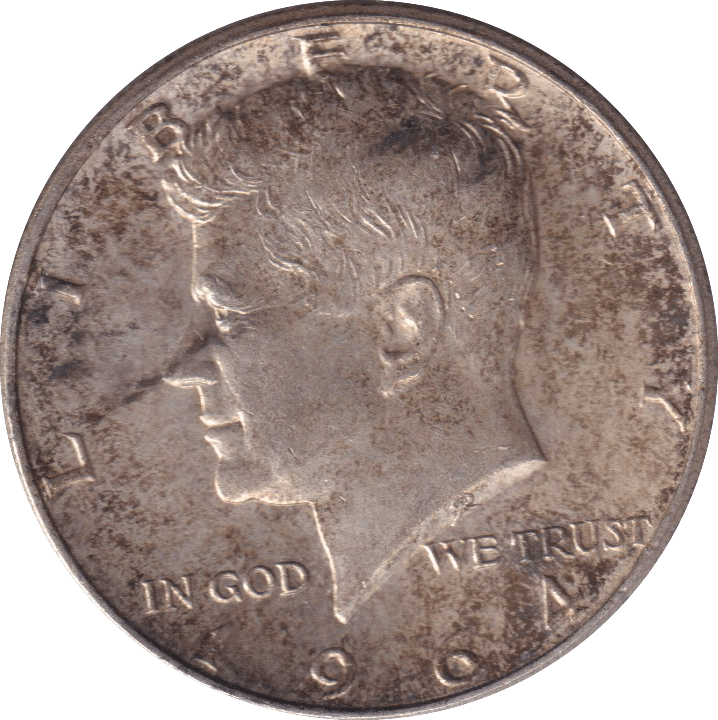 1964 SILVER HALF DOLLAR USA - SILVER WORLD COINS - Cambridgeshire Coins