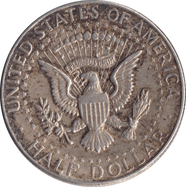 1964 SILVER HALF DOLLAR USA - SILVER WORLD COINS - Cambridgeshire Coins