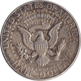 1964 SILVER HALF DOLLAR USA - SILVER WORLD COINS - Cambridgeshire Coins