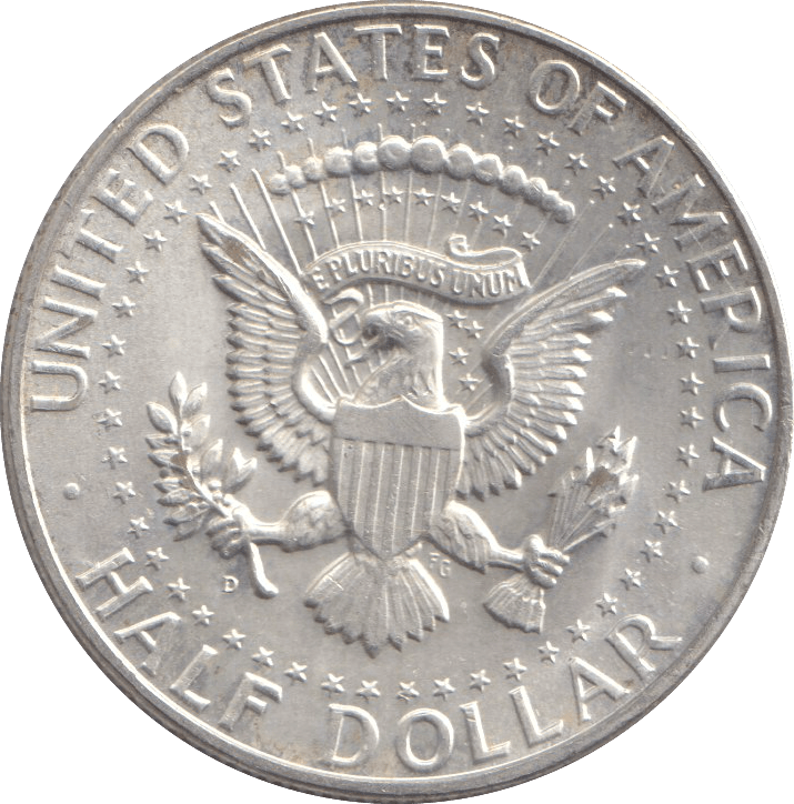1964 SILVER HALF DOLLAR USA - SILVER WORLD COINS - Cambridgeshire Coins