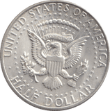 1964 SILVER HALF DOLLAR USA - SILVER WORLD COINS - Cambridgeshire Coins