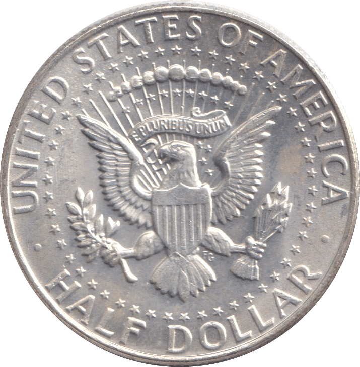 1964 SILVER HALF DOLLAR USA - SILVER WORLD COINS - Cambridgeshire Coins