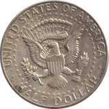 1964 SILVER HALF DOLLAR USA - SILVER WORLD COINS - Cambridgeshire Coins