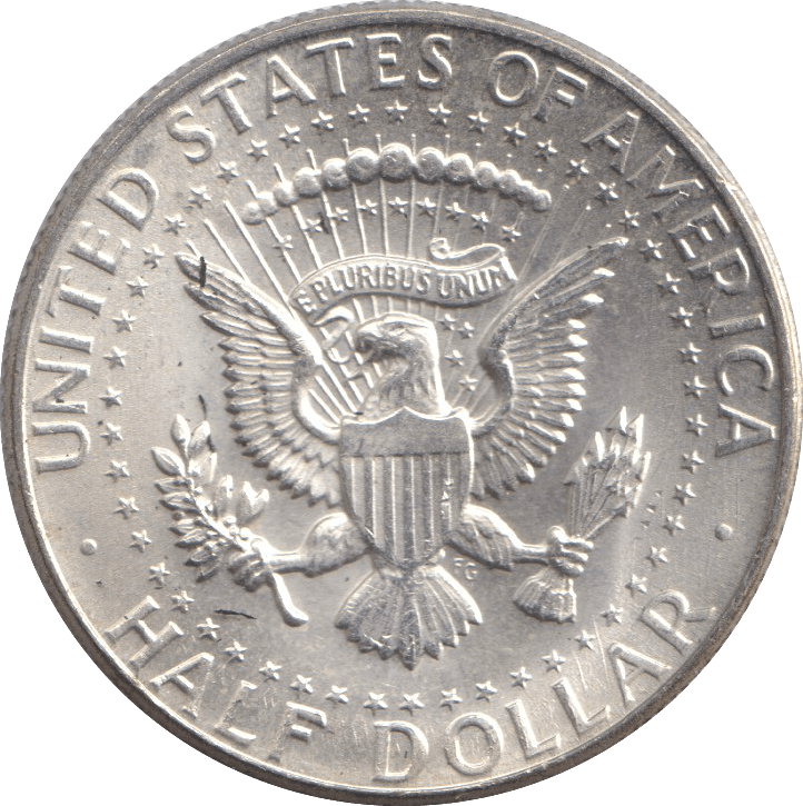 1964 SILVER HALF DOLLAR USA - SILVER WORLD COINS - Cambridgeshire Coins