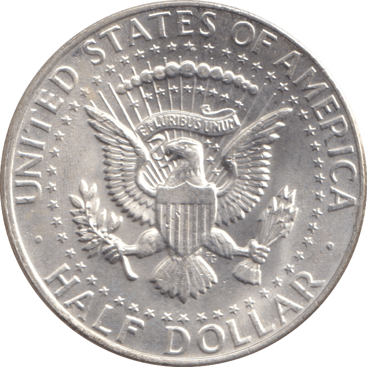 1964 SILVER HALF DOLLAR USA - SILVER WORLD COINS - Cambridgeshire Coins