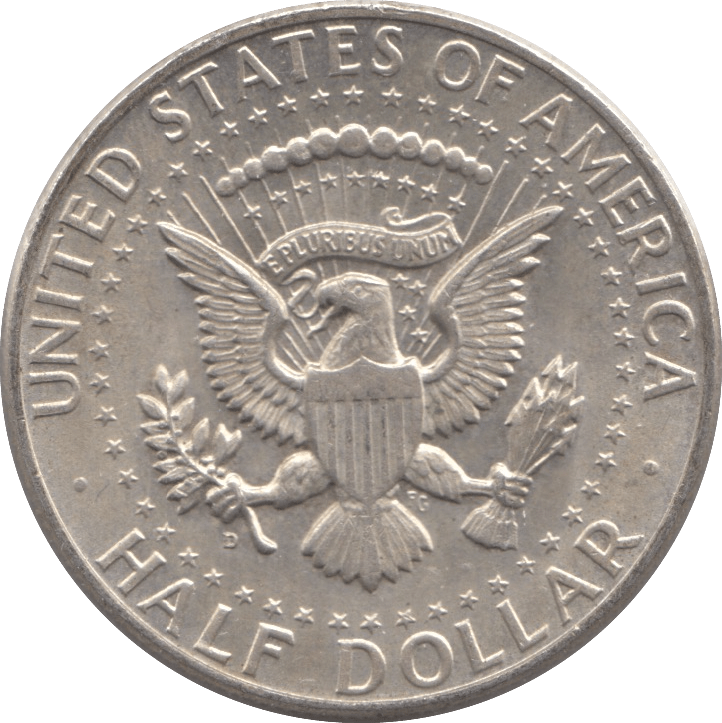 1964 SILVER HALF DOLLAR USA - SILVER WORLD COINS - Cambridgeshire Coins