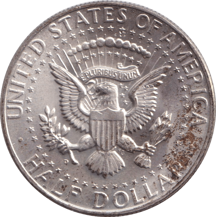 1964 SILVER HALF DOLLAR USA - SILVER WORLD COINS - Cambridgeshire Coins