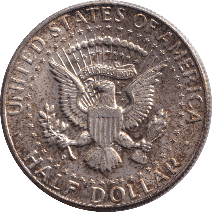 1964 SILVER HALF DOLLAR USA - SILVER WORLD COINS - Cambridgeshire Coins