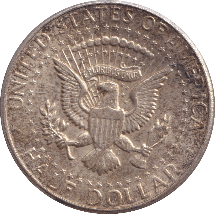 1964 SILVER HALF DOLLAR USA - SILVER WORLD COINS - Cambridgeshire Coins