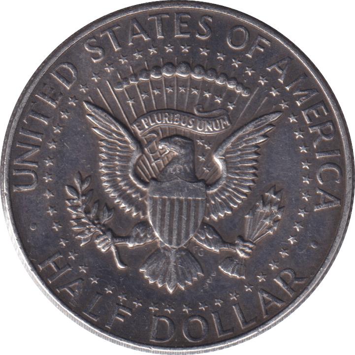 1964 SILVER HALF DOLLAR USA - WORLD COINS - Cambridgeshire Coins